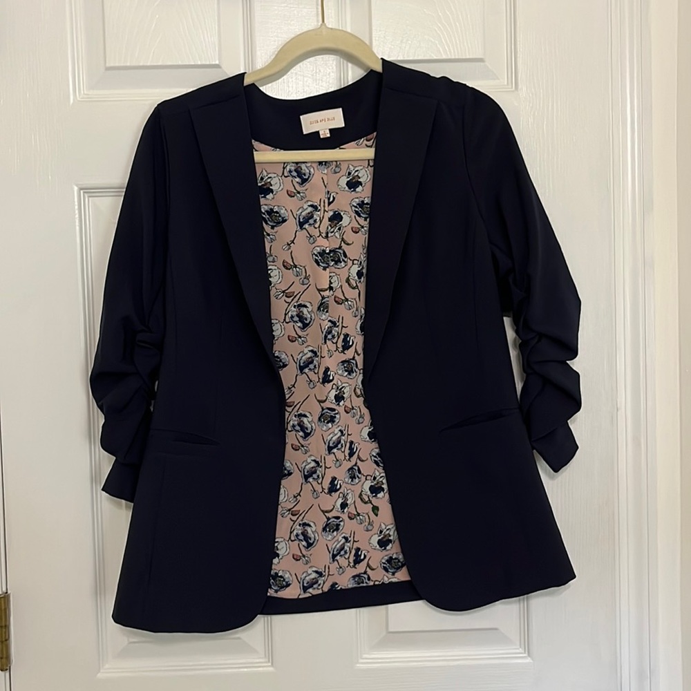 Navy blue blazer